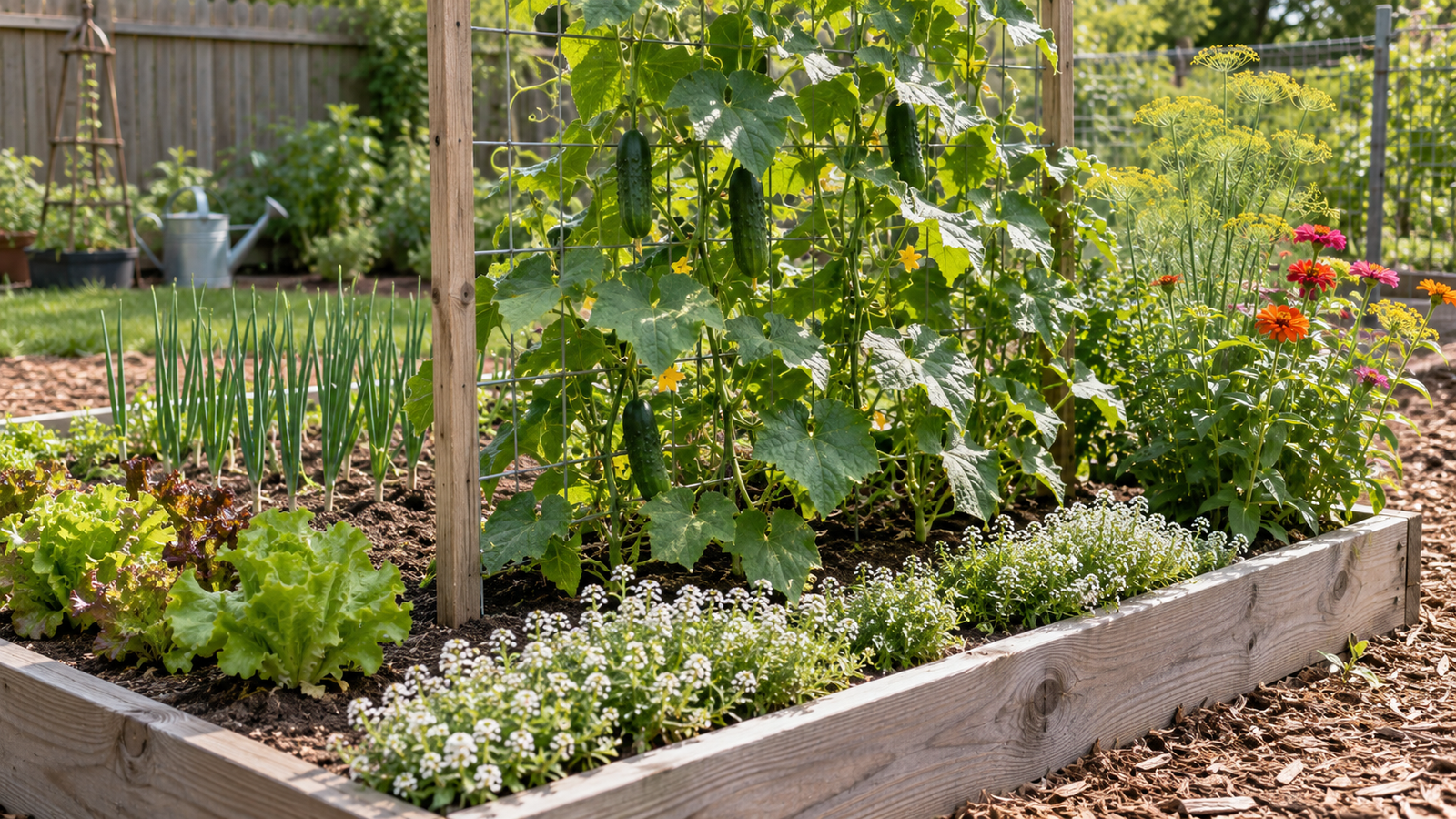 Best Companion Plants for Cucumbers 1 Best Companion Plants for Cucumbers